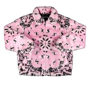 Supreme Pink Patterned Men's Jacket